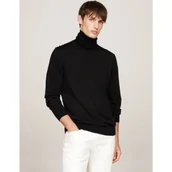 Swetry męskie - Tommy Hilfiger Wełniany golf | Regular Fit - miniaturka - grafika 1