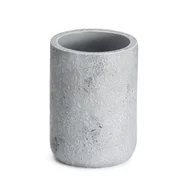 Kubki na szczoteczki do zębów - Kubek kosmetyczny Tampa szary - miniaturka - grafika 1