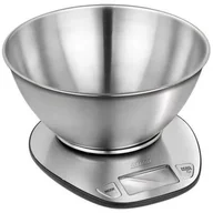 Wagi kuchenne - Stalowa Waga Kuchenna Z Miską 5kg/1g Elektroniczna - miniaturka - grafika 1
