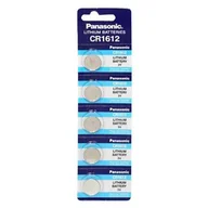 Baterie i akcesoria - Bateria litowa, CR1612, 3V, Panasonic, blistr, 5-pack - miniaturka - grafika 1