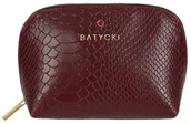 Kosmetyczki, organizery i kuferki - Batycki Kosmetyczka KS-661 - pyton bordowy - miniaturka - grafika 1