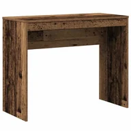Biurka - vidaXL Biurko, stare drewno, 90x40x72 cm, materiał drewnopochodny - miniaturka - grafika 1