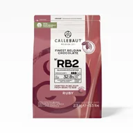 Czekolada - Callebaut czekolada Ruby RB2 2,5kg - miniaturka - grafika 1