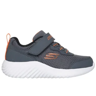 Buty dziecięce Skechers Bounder Techrox 403906NCHAR - szare - Buty dla dziewczynek - miniaturka - grafika 1