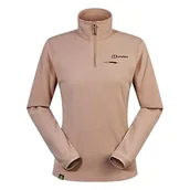 Kurtki damskie - Berghaus Damska kurtka polarowa Prism 2.0 Micro z zamkiem błyskawicznym, różowa glina, 14 - miniaturka - grafika 1