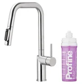 Baterie kuchenne - KFA Armatura DUERO PURE STYLE PULL-OUT 6623-315-22 Inox Stal nierdzewna - miniaturka - grafika 1