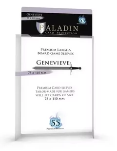 Koszulki na karty Paladin - Genevieve (75x110mm) - Akcesoria do gier planszowych - miniaturka - grafika 1
