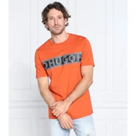 Koszulki męskie - HUGO T-shirt Dinotto | Regular Fit - miniaturka - grafika 1