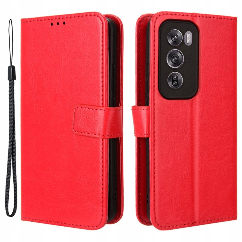 Etui Z Klapką Do Oppo Reno 12 Pro Case Portfel Skóra Ekologiczna Obudowa