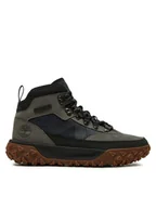 Botki męskie - Timberland Trzewiki Mid Lc Waterproof Hk Boot TB0A6DCPEL8 Szary - miniaturka - grafika 1