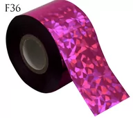 Ozdoby do paznokci - Folia transferowa na paznokcie - F36 - miniaturka - grafika 1