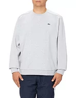 Bluzy męskie - Lacoste Sportowa bluza męska, Argent Chine/słoń, XS - miniaturka - grafika 1