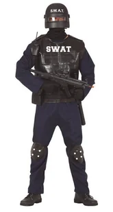 Strój dla dorosłych, SWAT, rozmiar L - Stroje karnawałowe - miniaturka - grafika 1