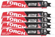 Brzeszczoty - MILWAUKEE BRZESZCZOT S TCT TORCH NITRUS 150mm/10T /5szt. - miniaturka - grafika 1