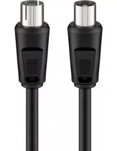 Wentronic Antena przyłącze 0,50 m; z czarnym przewodem AK 0050 B 0.5 m Black czarny 11720 - Kable - miniaturka - grafika 1