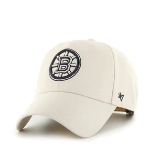 Czapka z daszkiem 47 Brand NHL Boston Bruins '47 MVP H-MVPSP01WBP Beżowy - Czapki męskie - miniaturka - grafika 1
