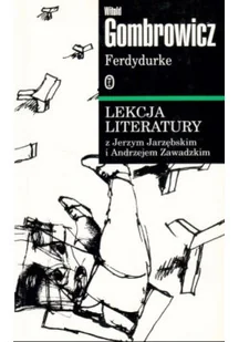 Ferdydurke Lekcje literatury - Opowiadania - miniaturka - grafika 1