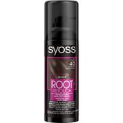 Farby do włosów i szampony koloryzujące - Syoss Root Retoucher tonująca farba na odrosty w sprayu odcień Black 120 ml - miniaturka - grafika 1