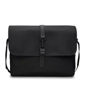 Torby na laptopy - Torba na laptopa Rains Messenger Bag W3 14580 Czarny - miniaturka - grafika 1