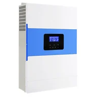 Inwertery, falowniki - Inwerter Słoneczny DAXTROMN GGH-3,5KW, Czysta Sinusoida 5000W, Ładowarka Solarna MPPT 100A - Niebieskobiały - miniaturka - grafika 1