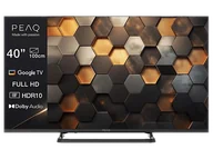 Telewizory - PEAQ PTV 40GF-5025C 40" FHD Google TV HDR10 LED Czarny - miniaturka - grafika 1