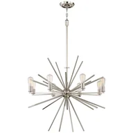 Lampy sufitowe - Quoizel Żyrandol Klasyczny 8pł CARNEGIE QZ/CARNEGIE8 IS ELSQZ/CARNEGIE8 IS - miniaturka - grafika 1