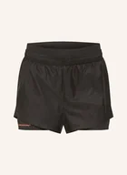 Spodenki damskie - Adidas Szorty Do Biegania 2 W 1 adi365 Hk schwarz - miniaturka - grafika 1