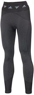 adidas Legginsy damskie, Grimag/Carbon, Medium - Legginsy - miniaturka - grafika 1