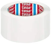 Akcesoria do pakowania - Tesa tesa PET-Packband Kautschukklebemasse 132m:50mm, 6Stk. Weiß - miniaturka - grafika 1