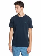 Koszulki męskie - Quiksilver Koszulka męska Essentials Marynarka marynarska M EQYKT04092-byj0 - miniaturka - grafika 1