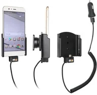 Uchwyty samochodowe do telefonów - Uchwyt do Huawei P10 Plus z wbudowanym kablem USB oraz ładowarką samochodową - miniaturka - grafika 1