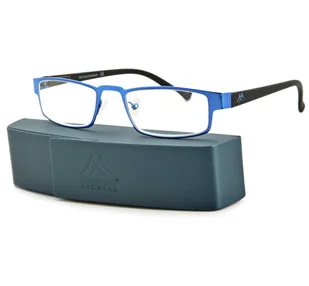 Plusy okulary do czytania metalowe Montana MR87B moc: +3.5 - Okulary korekcyjne, oprawki, szkła - miniaturka - grafika 1