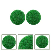 Bombki - The Living Store Sztuczne bombki bukszpanowe 2 szt. 52 cm - miniaturka - grafika 1