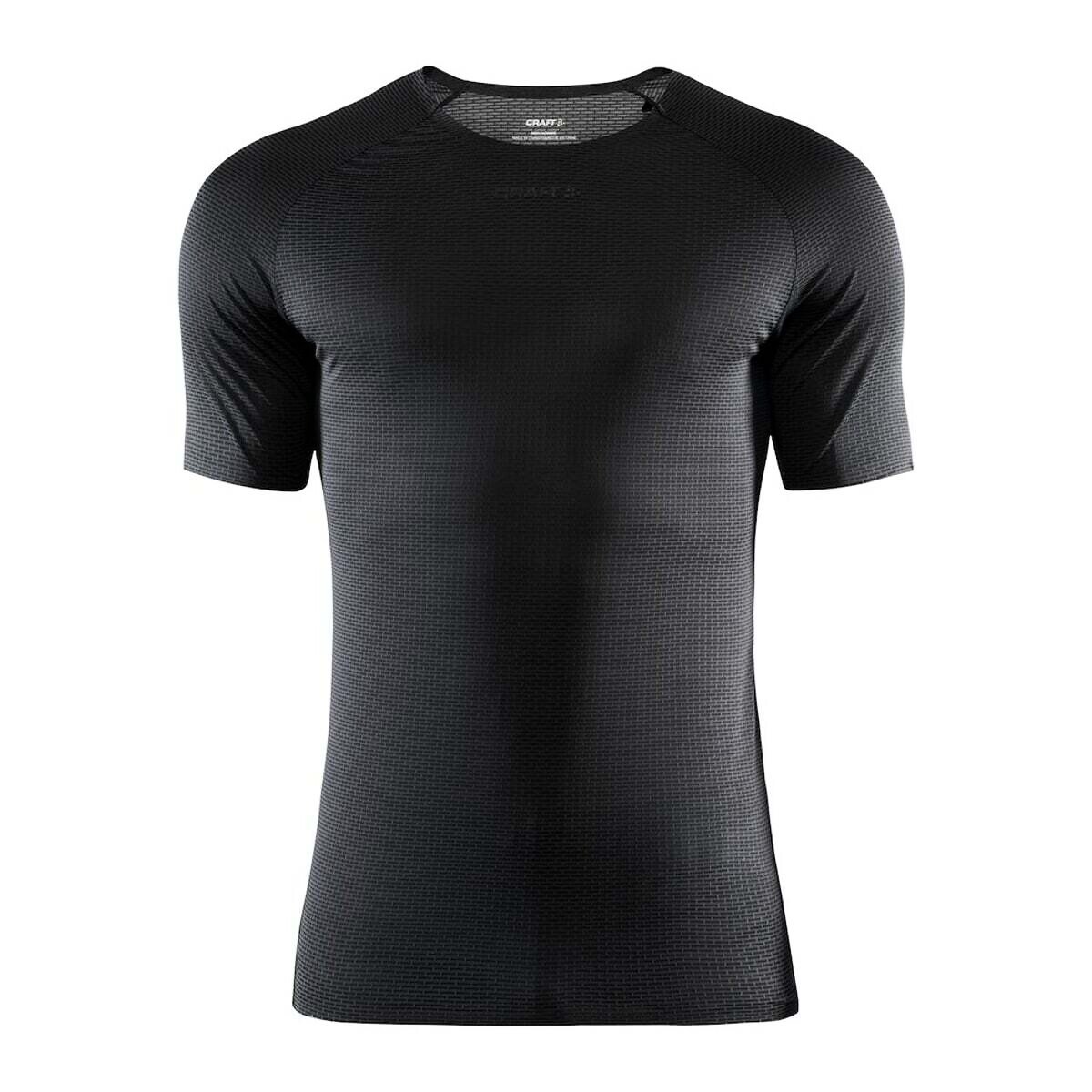 Koszulka męska Craft Pro Dry Nanoweight Black/Black XL