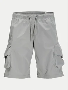 Jack&Jones Szorty materiałowe Cole 12269386 Szary Cargo Fit - Spodenki męskie - miniaturka - grafika 1