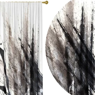 Zasłony Gotowe Na Taśmie Zasłona Na Żabki 140X250 - Zasłony - miniaturka - grafika 1