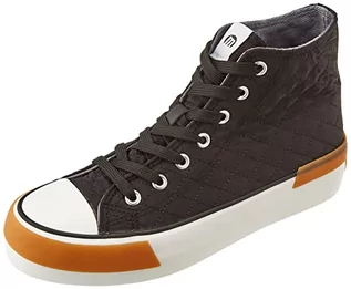 Koszulki i topy damskie - MTNG Damskie deportivo 60187 C15302 nylonowe Negro 40 Low-Top Sneakers, czarne, 5,5 UK - grafika 1