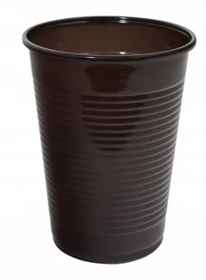 Office products Kubki plastikowy , termiczny, 200ml, 100 brązowy 24022015-18 - Naczynia i sztućce jednorazowe - miniaturka - grafika 1