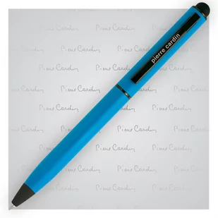 Długopis metalowy touch pen, Pierre Cardin Celebration, jasnoniebieski - Długopisy - miniaturka - grafika 1