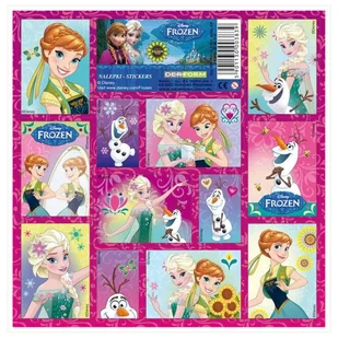 Nalepki 16x16 Kraina Lodu p25. DERFORM (DERF.NZKL) - Zabawki kreatywne - miniaturka - grafika 1