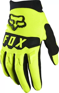 Rękawiczki dla dzieci - Fox Fox Dirtpaw Rękawiczki Młodzież, fluorescent yellow L | 7 2021 Rękawice dziecięce 25868-130-YL - grafika 1