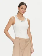 Koszulki i topy damskie - Guess Top 5RGP23 6299A Biały Regular Fit - miniaturka - grafika 1
