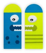 Skarpetki dla dzieci - Zabawne Stopki W Potworki -  Dual S(H)Ock Kids - 31-35 - miniaturka - grafika 1