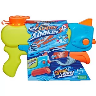 Wyrzutnia NERF Super Soaker Wave Spray F63975L0 - Zabawki militarne - miniaturka - grafika 1