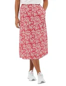 Spódnice - Jack Wolfskin Letnia wieża, Liście, miękki, różowy, M - miniaturka - grafika 1