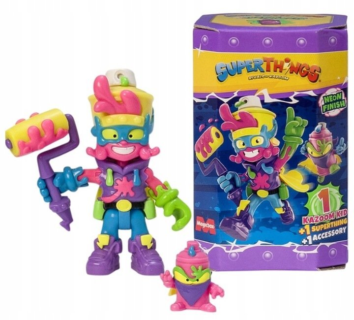 super things zings seria 11 neon power figurka kid freestyle saszetka