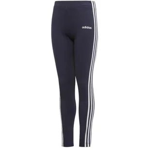 Legginsy dla dzieci adidas Essentials 3S Tight granatowe EH6164 - Spodnie i spodenki dla dziewczynek - miniaturka - grafika 1