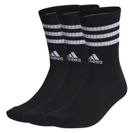 Skarpetki męskie - Skarpety za kostkę ADIDAS 3S C SPW CRW 3P IC1321 – Czarny - miniaturka - grafika 1