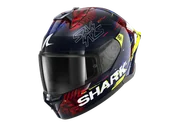 Kaski motocyklowe - Kask Integralny Shark Skwal Cup Speed-Vib Niebieski/Czerwony/ŻółtyS - miniaturka - grafika 1