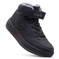 Buty trekkingowe dziecięce - Buty zimowe dziecięce LOTTO PALIOT FUR K trapery za kostkę ocieplane - miniaturka - grafika 1